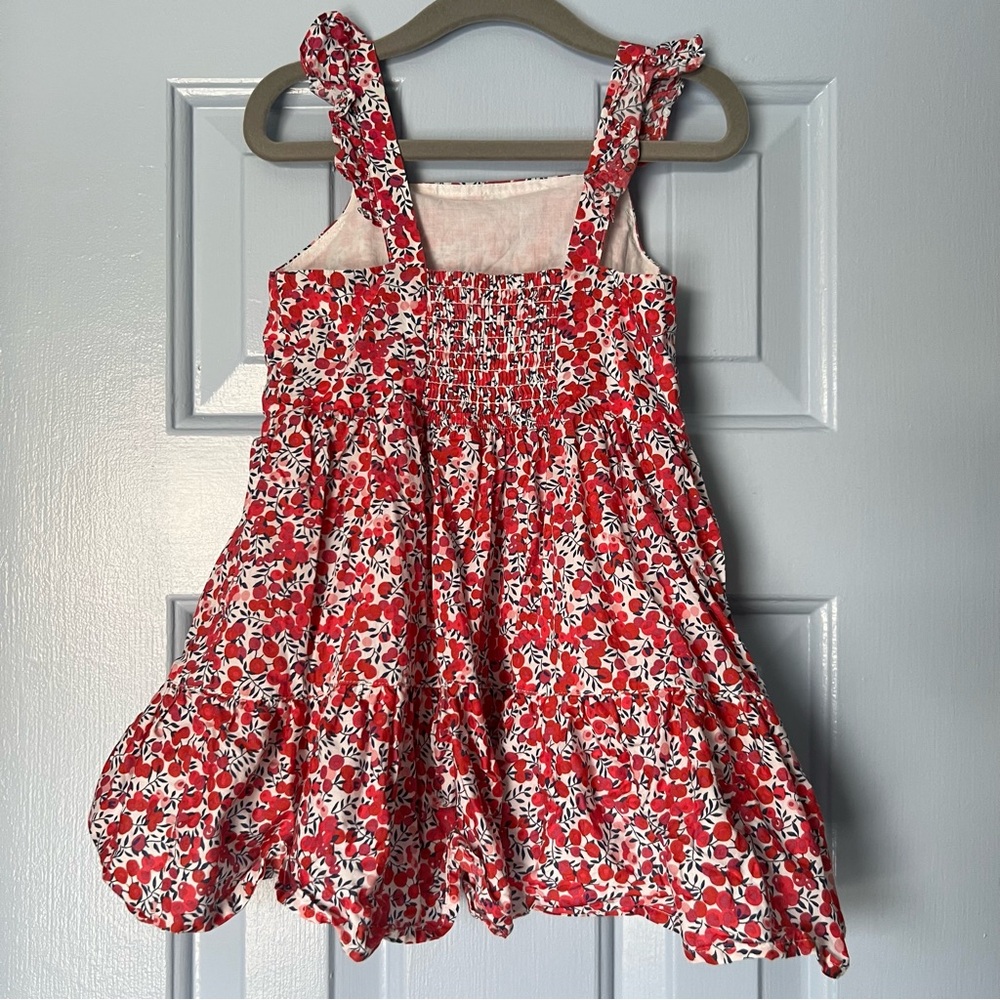 J.Crew Liberty London Crewcuts ruffle-sleeve sun dress in Wiltshire floral, 3T - Picture 8 of 10